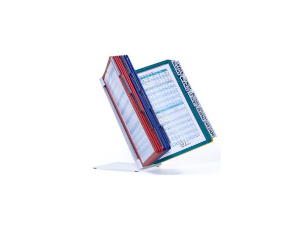 Bordstativ VARIO® A4 med 20 lommer 